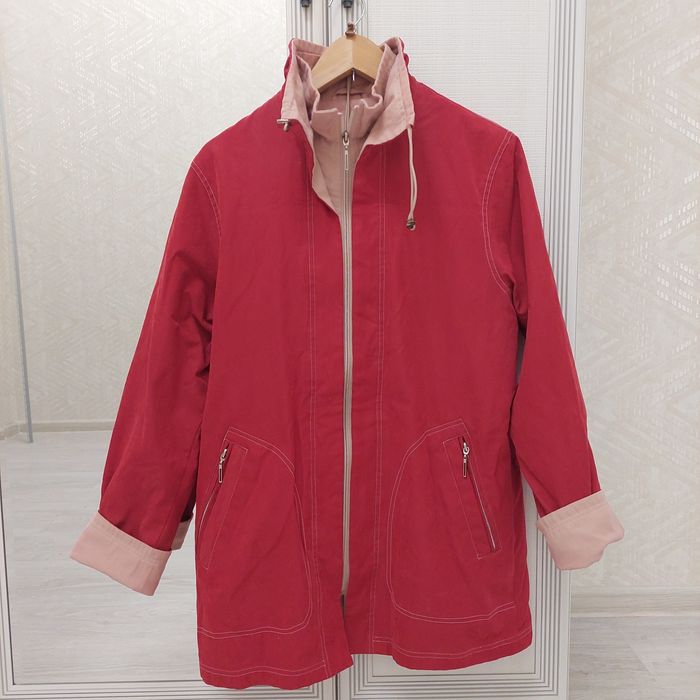 Куртка кожаная, внутри флис