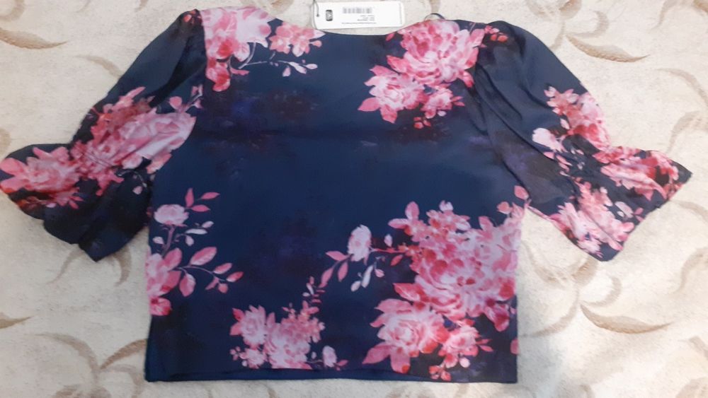 Нова дамска блуза Chi Chi London с принт на цветя