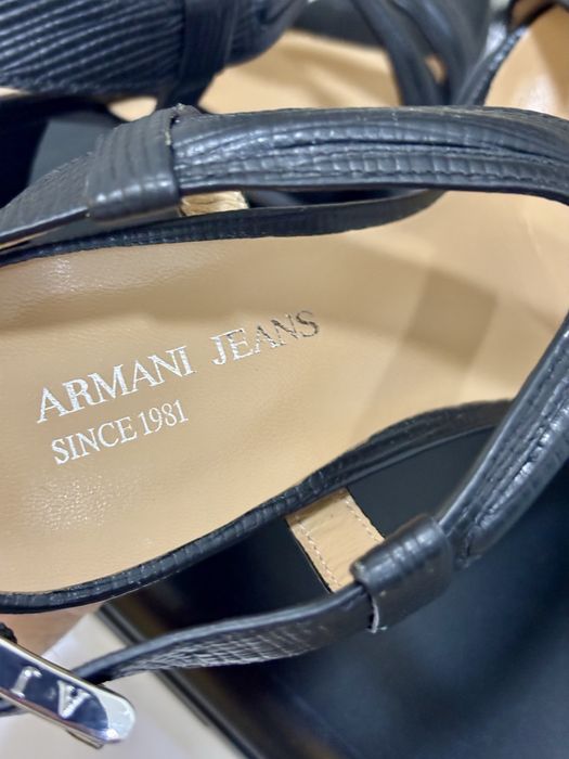 Armani Jeans дамски сандали на ток