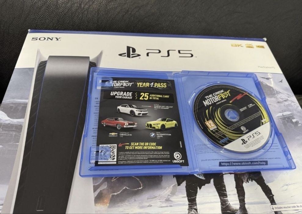 PS5 КАТО НОВА The Crew Motorfest ps 5 Play Station ИГРА