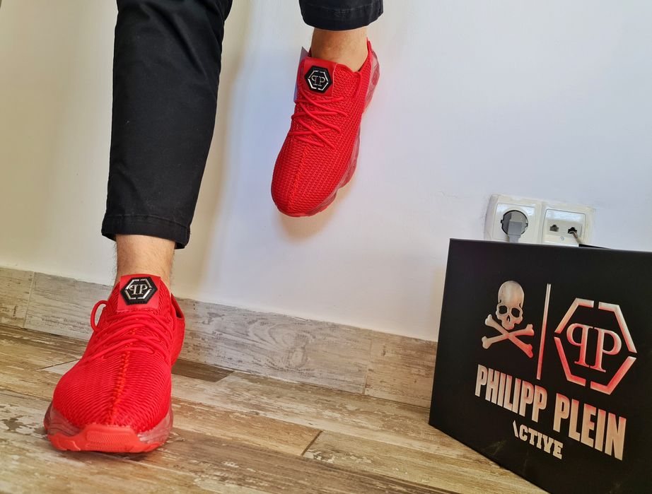 Sneakersi 44,Adidasi Philipp Plein Originali,Factura,NOI,Cadoul Ideal