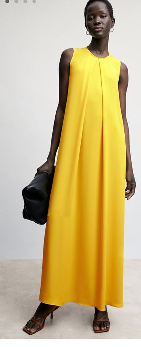 Rochie Mango galbena