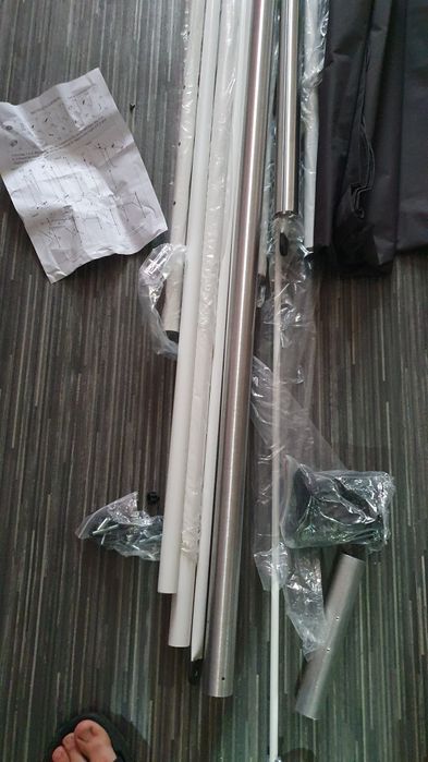 Pergola flexibila,rulou. Noua