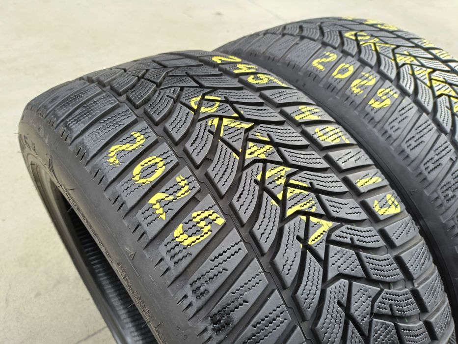 Set 4 anvelope de iarna 245 45 19 dunlop winter sport 5 profil 7 mm dot 2025