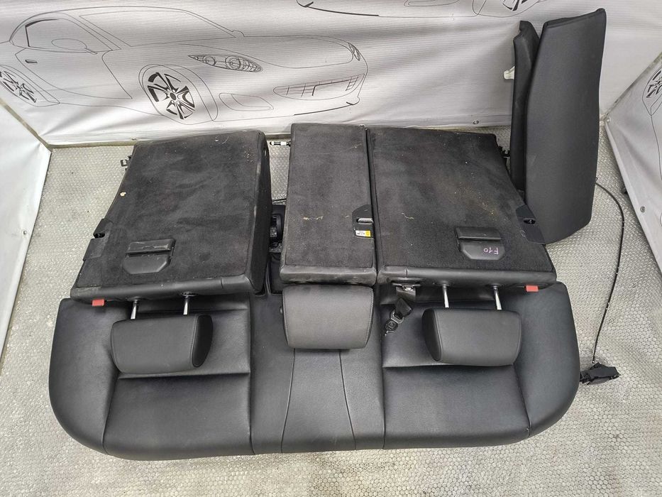 Set Interior Scaune Piele și Banchetă BMW Seria 5 F10 F11 2010 / 2010-2017 / Cod OEM 52107230648 (5C2)