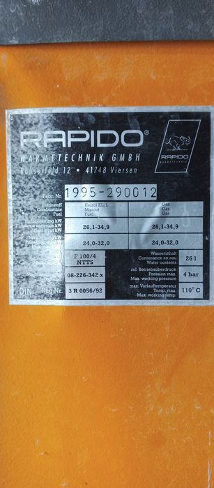 Котел отопления на 400кв.м