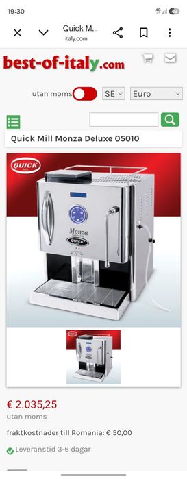 Espressoare Cafea Expresor cu grup si cafea boabe Inox alimentar Espresor  cu grup Steamer si Apa calda pentru ceai Expresor de birou,magazin,bar .