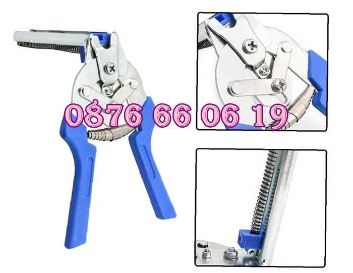 Клещи за връзване на колбаси, клещи за връзване на луканки + 600 скоби