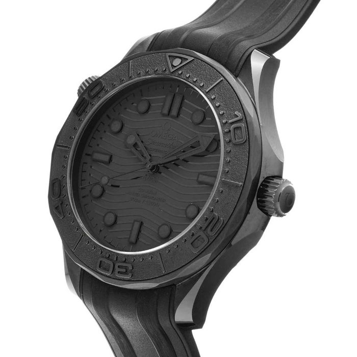 Часовник Omega - Seamaster Diver Full Black 300M Co-Axial