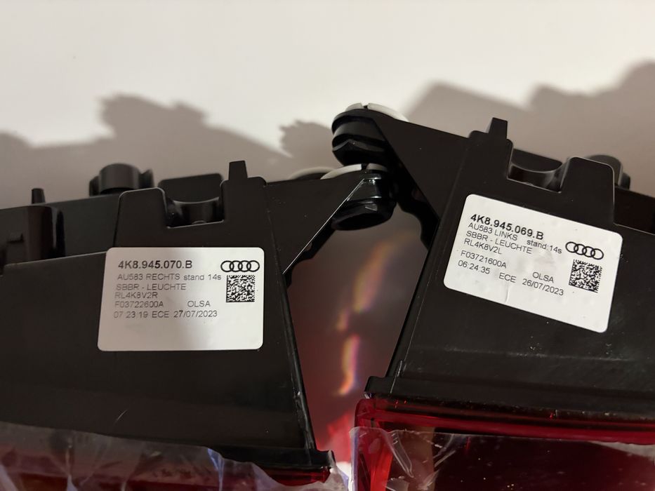 Audi A7 - Lampa spate in caroserie