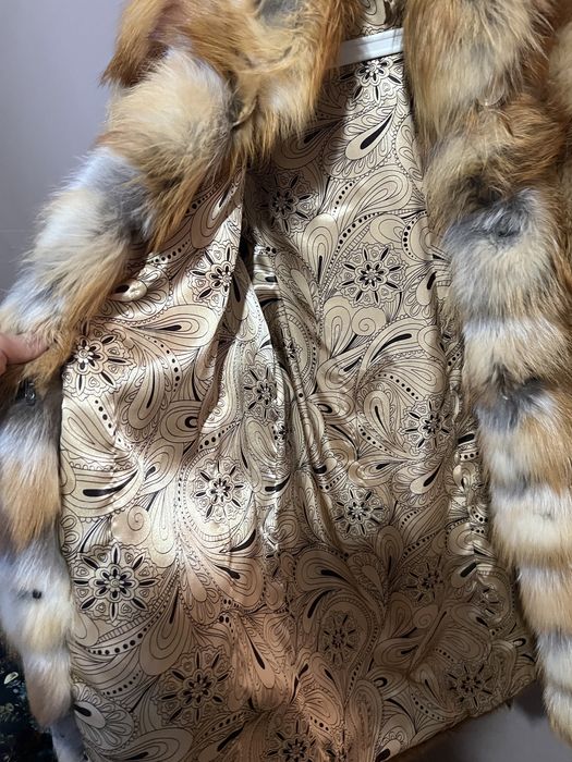 Шуба лиса оригинал