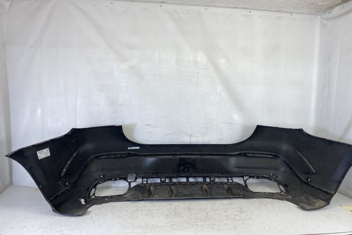 Оригинална задна броня със сензори и престилка в добро състояние Мерце