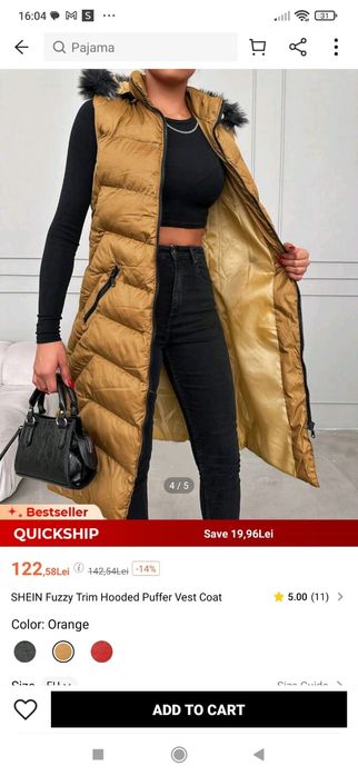 Vesta dama marimea L noua