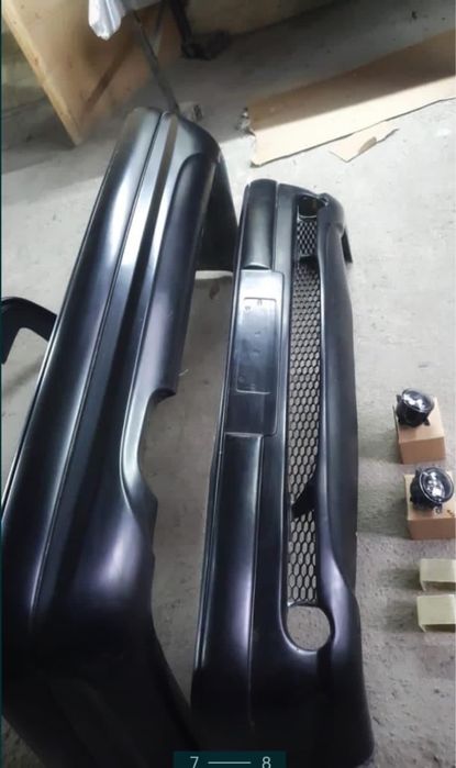 Бампер мерседес W210 дорест рестайлинг