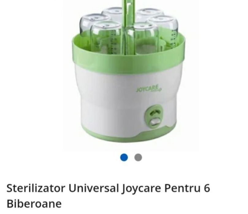 Sterilizator universal pentru 6 biberoane. Biberon bebe joycare
