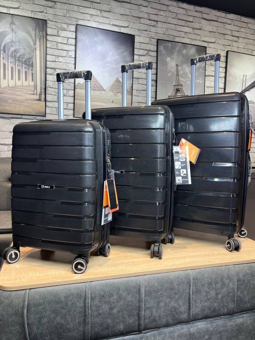 Скидки на чемоданы из полипропилена новые