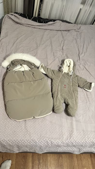 Зимний кокон-комбенизон