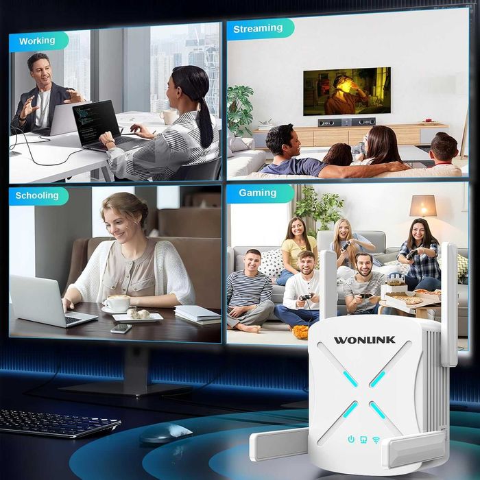 WiFi екстендър- усилвател на сигнала  WONLINK