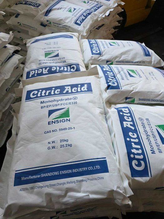 Лимонная кислота моногидрат ОПТОМ С первых рук