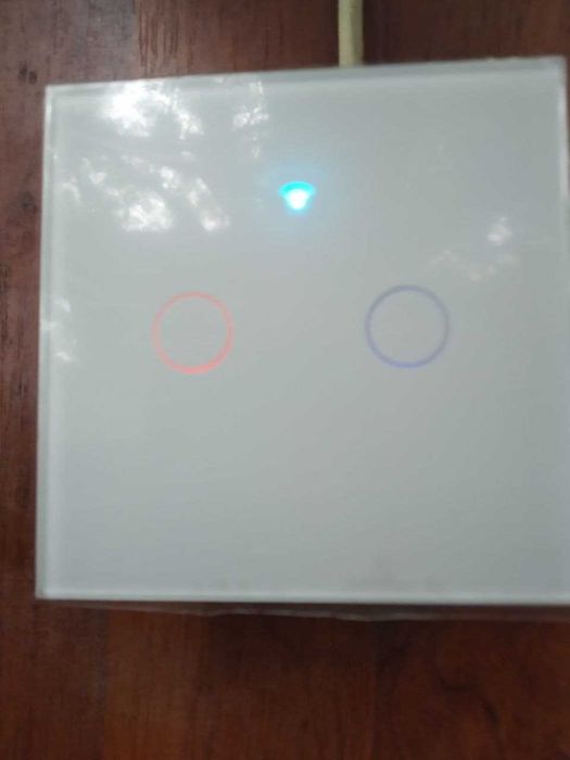 Умный сенсорный выключатель Wi-Fi с Алисой 2в1 БЕЗ НУЛЯ и С НУЛЕМ .