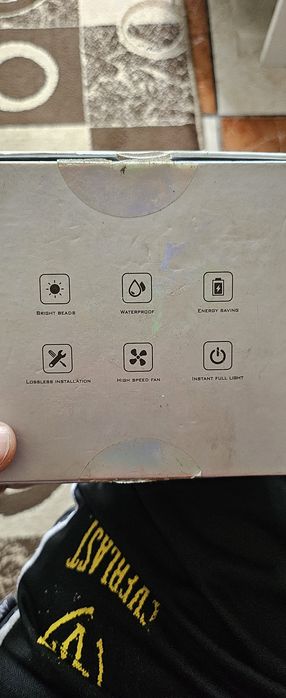 H4 LED 100W f f puternice