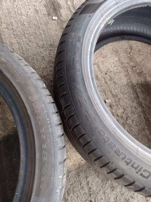 Pirelli P7. 2бр.225/45/18 дот1021