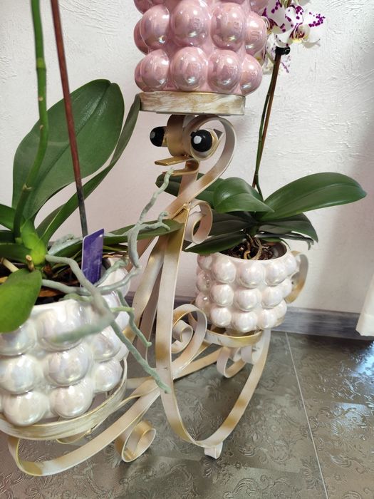 Suport flori din fier