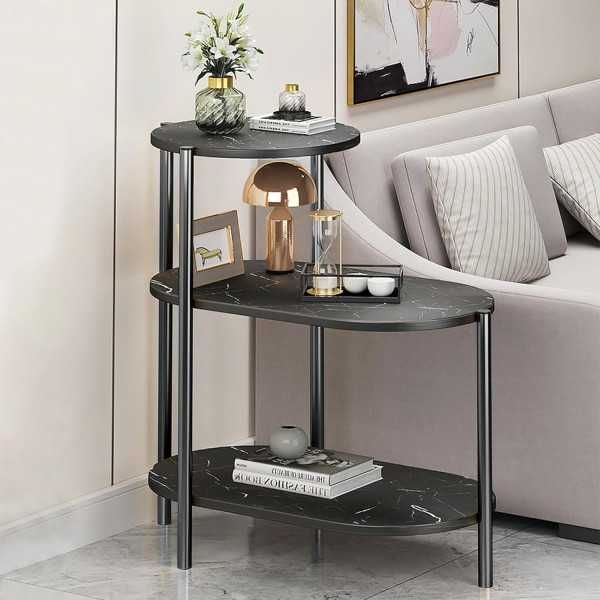 Тристепенена помощна масичка за дома и офиса