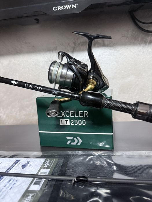 Спининг Last Cast-Light cast Daiwa Exceler lt2500