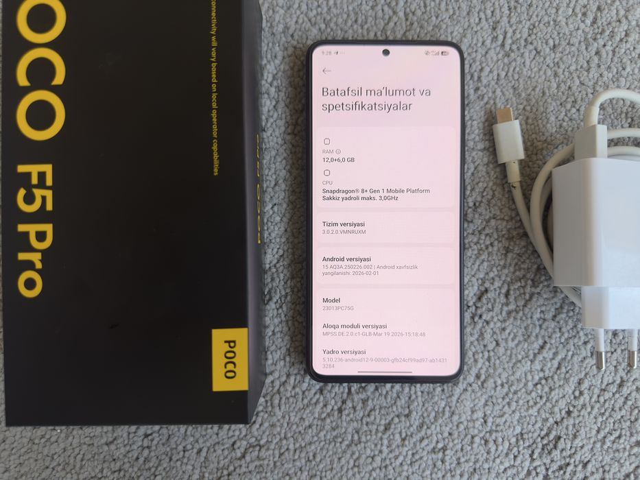Poco f5 pro 12+12/512 gb ideal