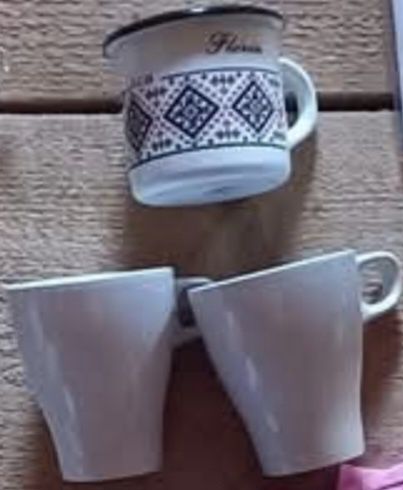Vază sticlă si diverse