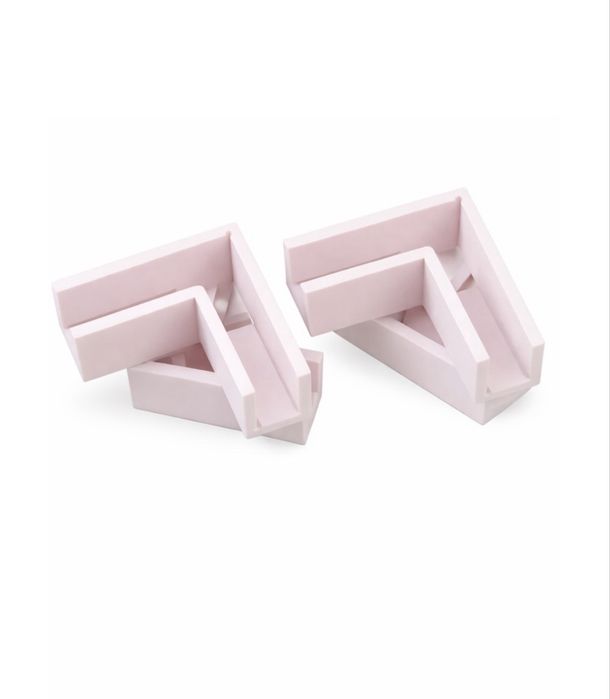 4x Sablon de montaj colț 90 pentru mobilier PAL 18 mm, reutilizabil, plastic