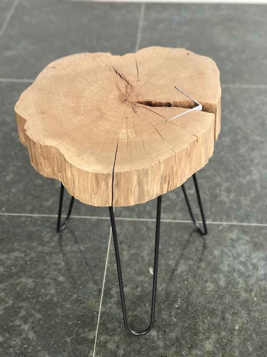 Măsuță de cafea din lemn masiv de par