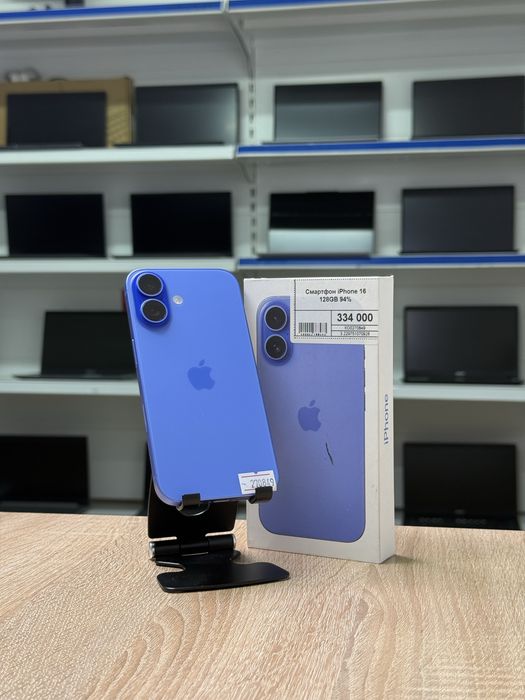 iPhone 16 128GB. Рассрочка. Гарантия. Апорт маркет