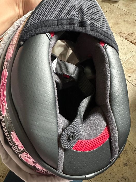 Shoei NXR Harmonic TC-10 black /pink мото каска дамска