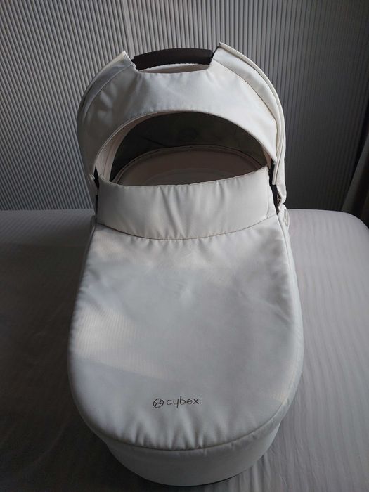 CYBEX Кош за новородено COT S LUX Seashell Beige Light