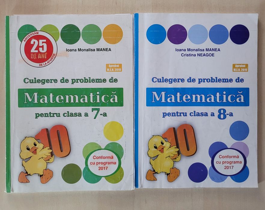 Culegeri  Matematica clasele 5-8
Paralela 45, Art (Clubul Matematicien