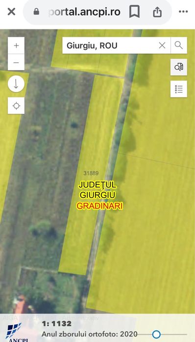 Teren intravilan Tantava Gradinari