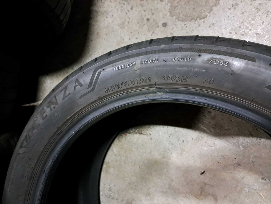 4 anvelope 265/45 R21 Bridgestone