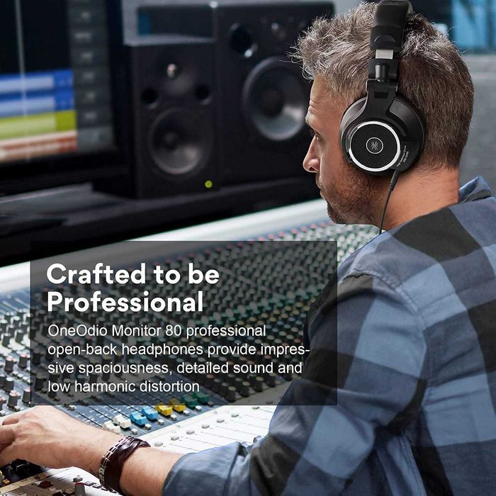 Căști de studio cu design open-back