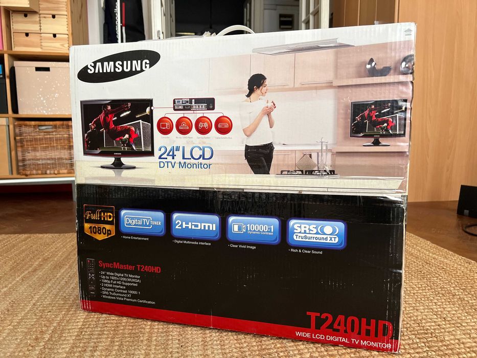 Monitor Samsung SyncMaster T240HD 24"