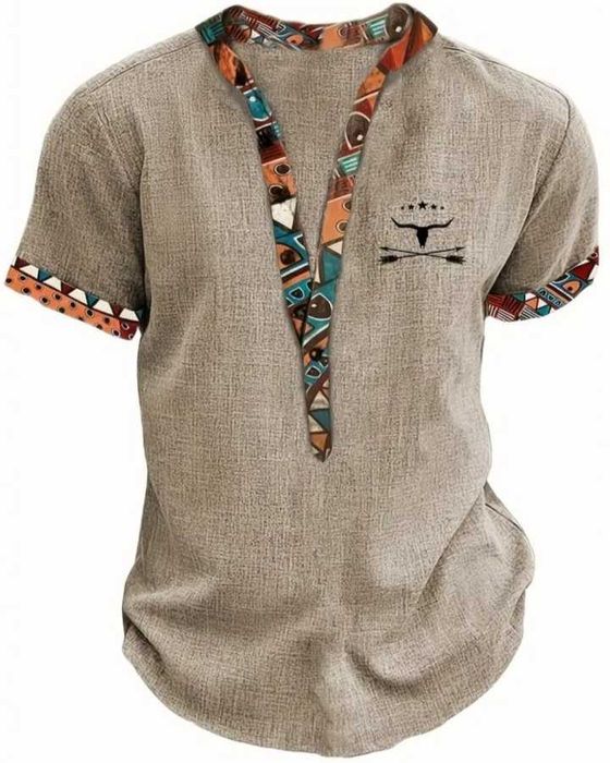 Тениска с индиански мотиви