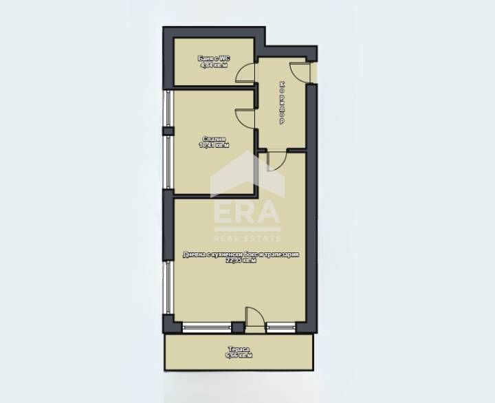 Продава се Двустаен апартамент в Варна, Изгрев - 73 кв.м за 1617 €/кв.м - Снимка #1