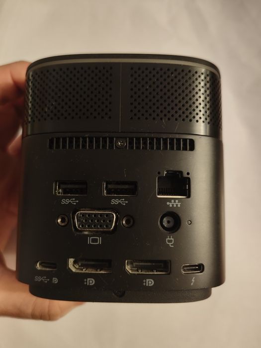 Hp thunderbolt dock 120w g2 cu boxa si microfon pentru conferinte