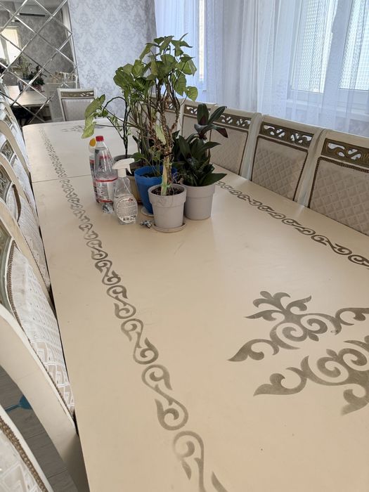 Продам стул 6 метр со стулями 20шт