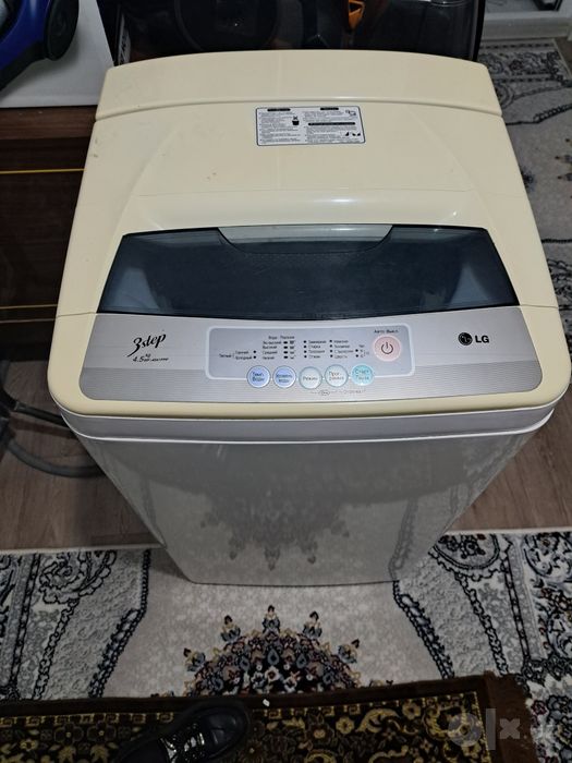 LG 4,5 KG AVTOMAT . Ishlash sifati yahshi . Oz muddat foydalanilgan