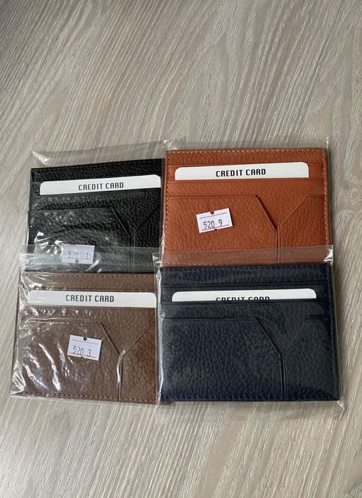 Продам кожаные картхолдеры