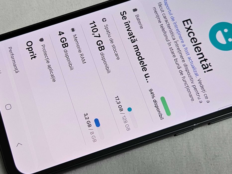 Samsung A54 5G negru cu 128Gb, 8GB RAM Dual Sim, dual tiplla display