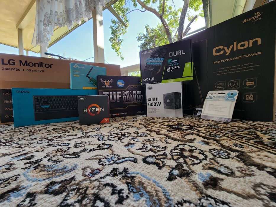 AMD RYZEN 7 8ядер 16 поток для 3D графики