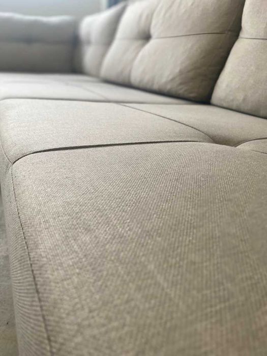 Разтегателен ъглов диван – 300×220 см, висок клас